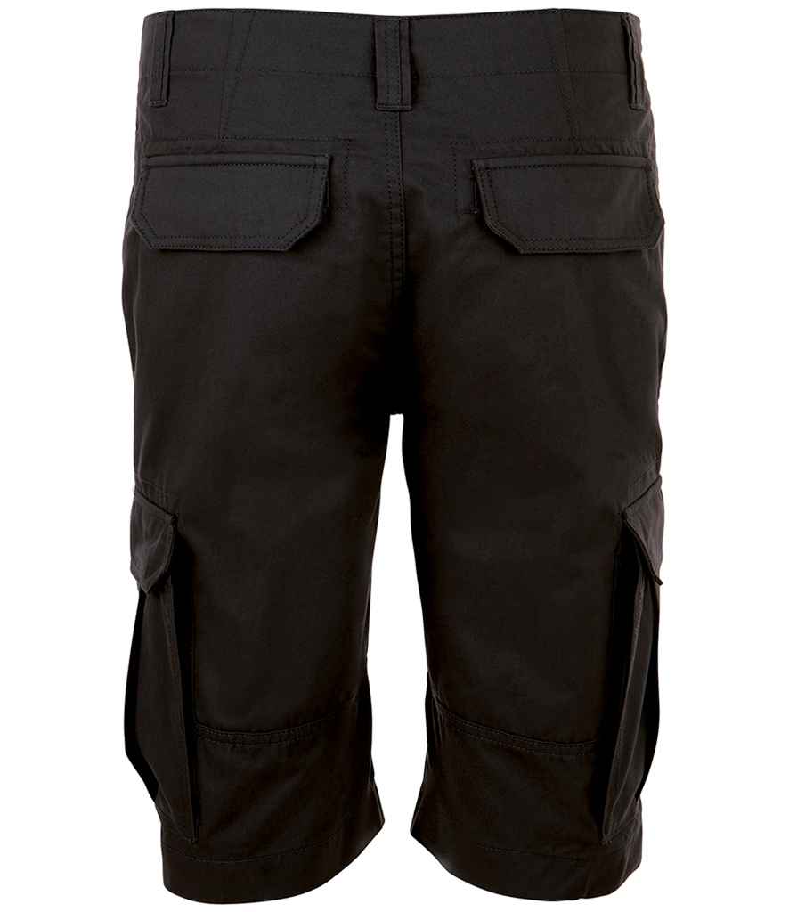 SOL'S Jackson Bermuda Shorts | Black