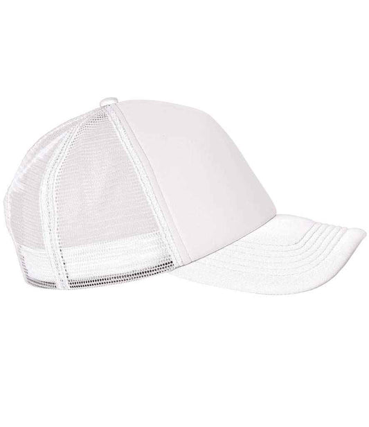 SOL'S Bubble Contrast Cap | White