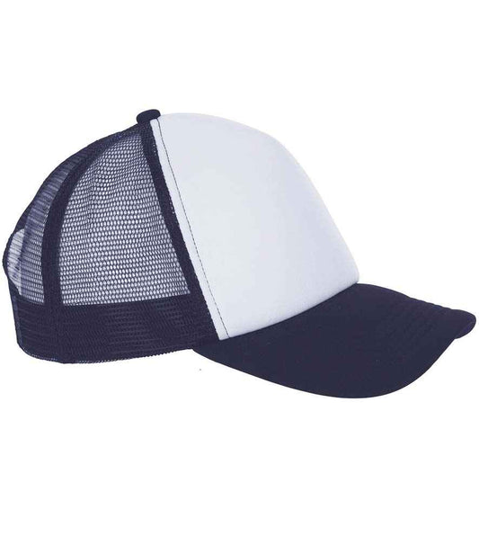 SOL'S Bubble Contrast Cap | White/French Navy