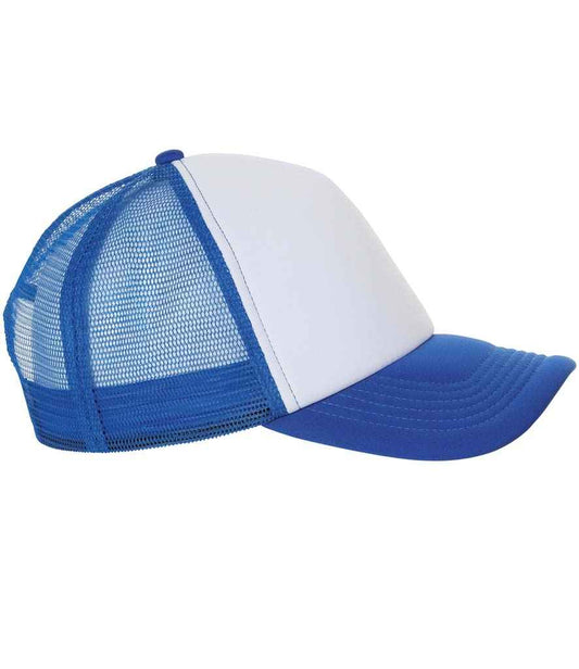 SOL'S Bubble Contrast Cap | White/Royal Blue