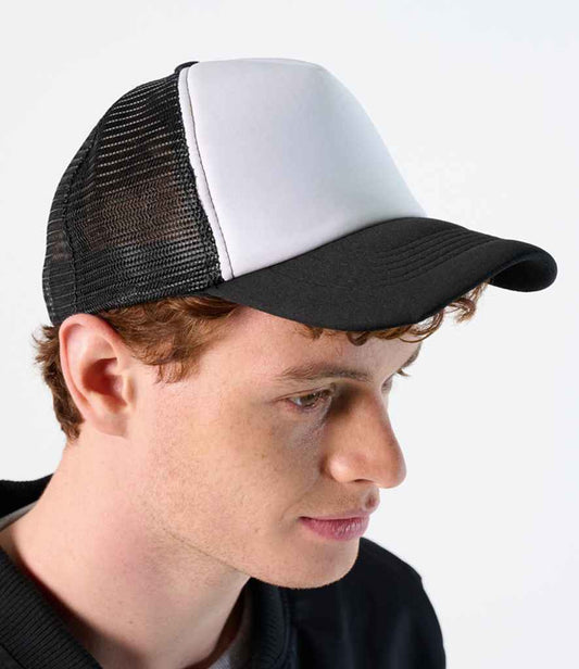 SOL'S Bubble Contrast Cap | White/Black