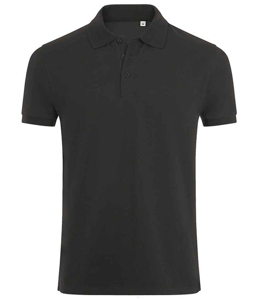 SOL'S Phoenix Piqué Polo Shirt | Charcoal Marl