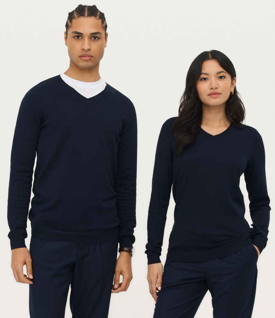 SOL'S Glory V Neck Sweater | French Navy