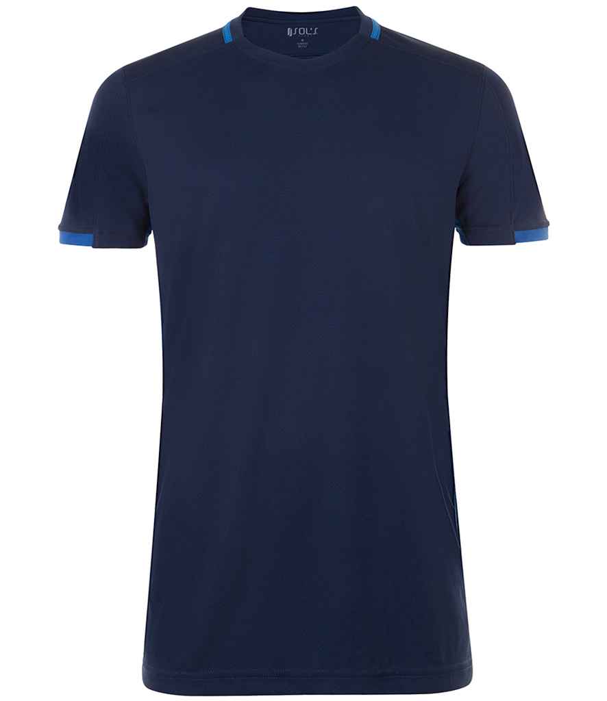 SOL'S Classico Contrast T-Shirt | French Navy/Royal Blue