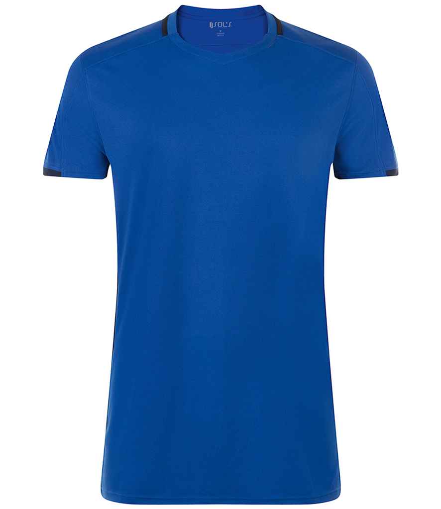 SOL'S Classico Contrast T-Shirt | Royal Blue/French Navy