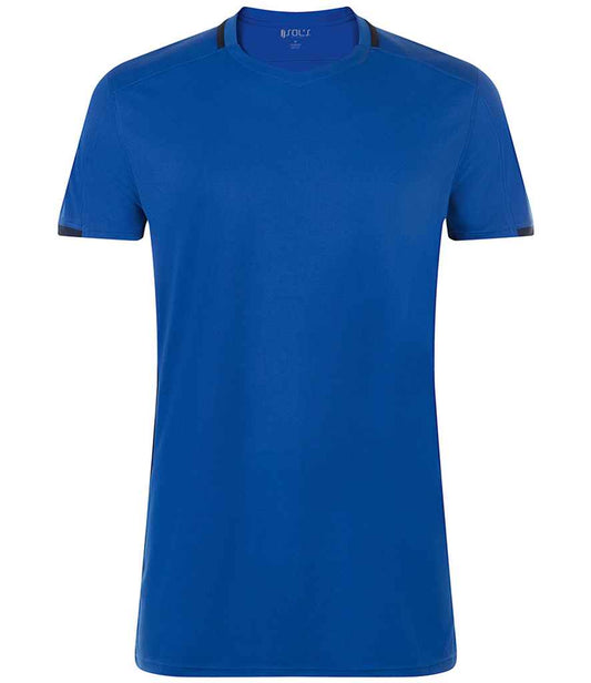 SOL'S Classico Contrast T-Shirt | Royal Blue/French Navy