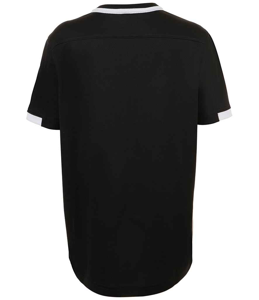 SOL'S Kids Classico Contrast T-Shirt | Black/White