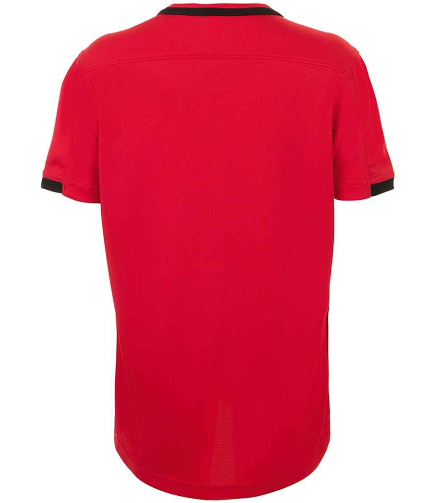 SOL'S Kids Classico Contrast T-Shirt | Red/Black