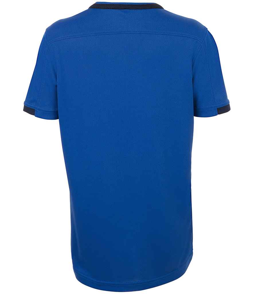 SOL'S Kids Classico Contrast T-Shirt | Royal Blue/French Navy