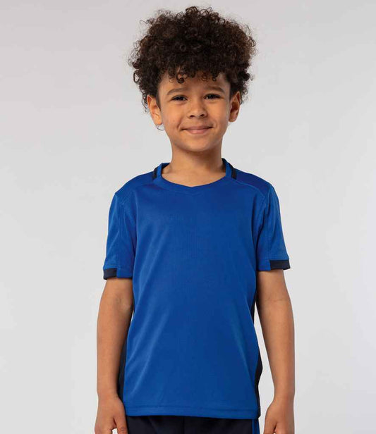 SOL'S Kids Classico Contrast T-Shirt | Royal Blue/French Navy