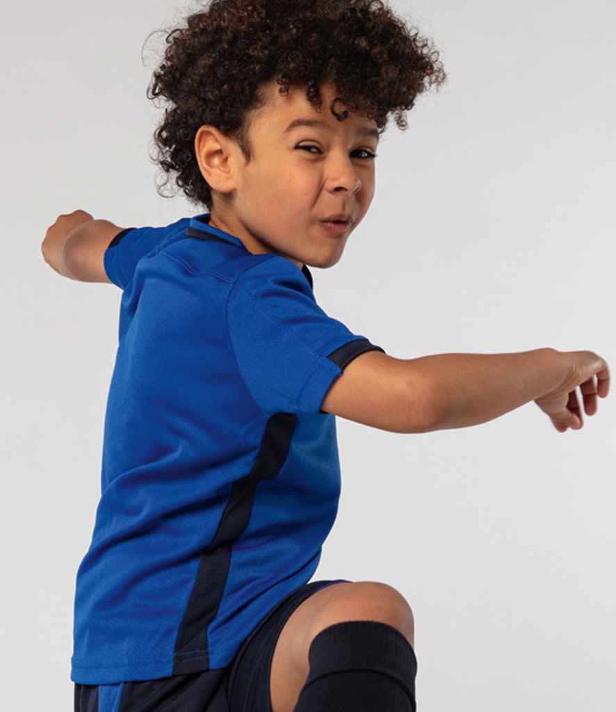 SOL'S Kids Classico Contrast T-Shirt | Royal Blue/French Navy