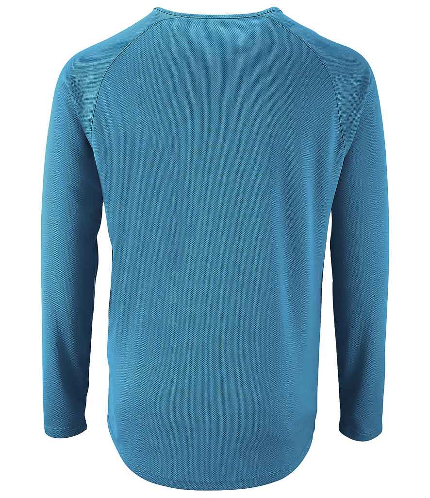 SOL'S Sporty Long Sleeve Performance T-Shirt | Aqua