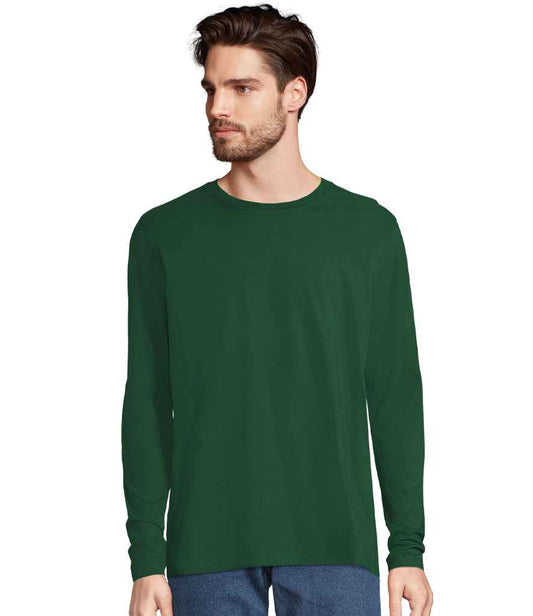 SOL'S Imperial Long Sleeve T-Shirt | Bottle Green