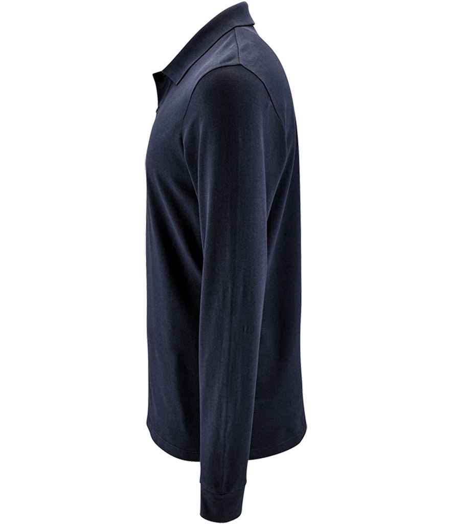 SOL'S Perfect Long Sleeve Piqué Polo Shirt | French Navy