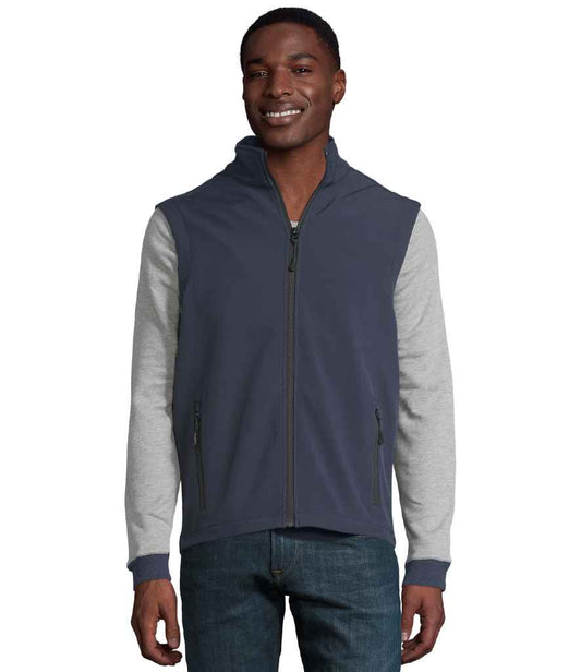 SOL'S Race Soft Shell Bodywarmer | French Navy