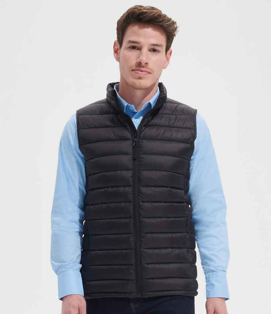 SOL'S Wilson Lightweight Padded Bodywarmer | Black