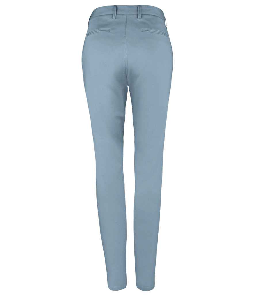 SOL'S Ladies Jared Stretch Trousers | Creamy Dark Blue