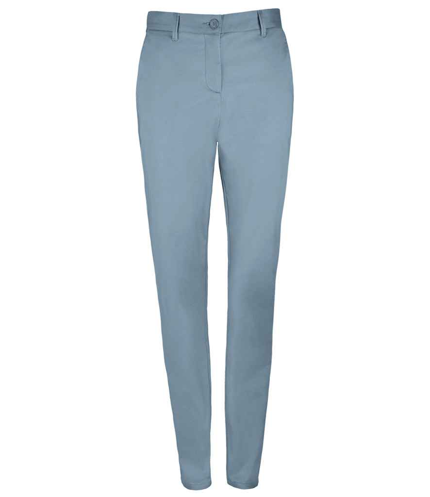 SOL'S Ladies Jared Stretch Trousers | Creamy Dark Blue