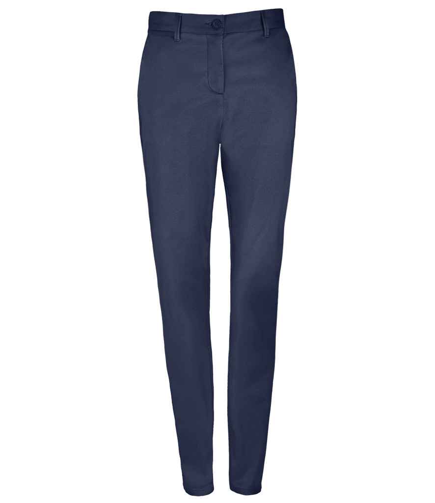 SOL'S Ladies Jared Stretch Trousers | French Navy