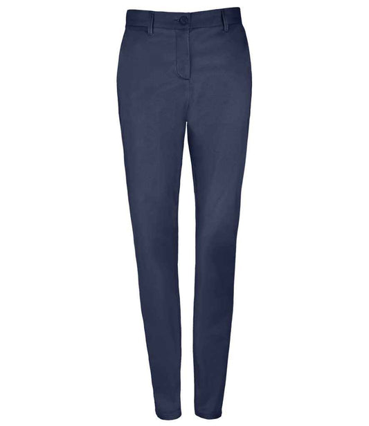 SOL'S Ladies Jared Stretch Trousers | French Navy