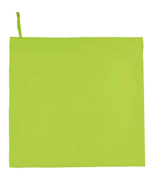 SOL'S Atoll 100 Microfibre Bath Sheet | Apple Green