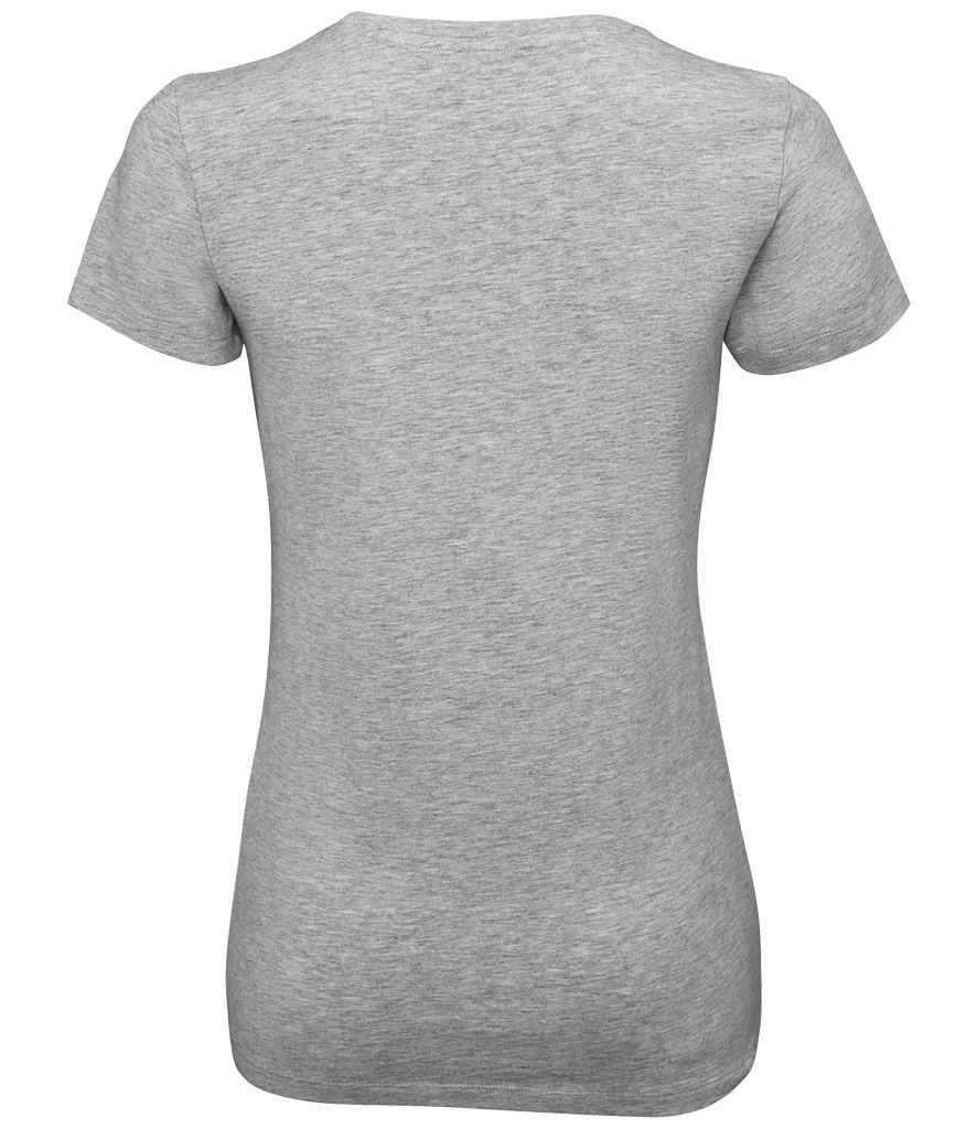 SOL'S Ladies Millenium Stretch T-Shirt | Grey Marl