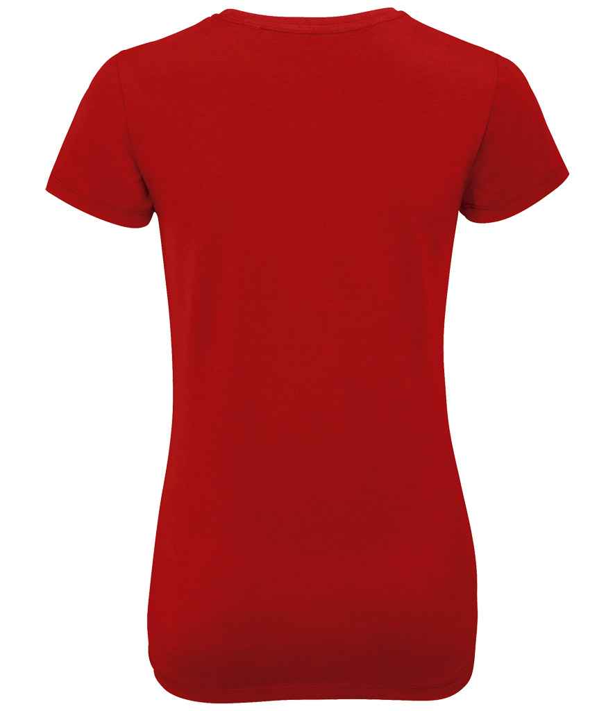 SOL'S Ladies Millenium Stretch T-Shirt | Red
