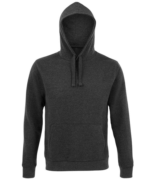 SOL'S Unisex Spencer Hooded Sweatshirt | Charcoal Marl