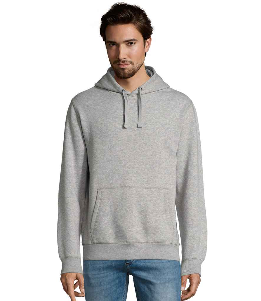 SOL'S Unisex Spencer Hooded Sweatshirt | Grey Marl
