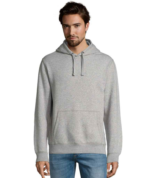 SOL'S Unisex Spencer Hooded Sweatshirt | Grey Marl
