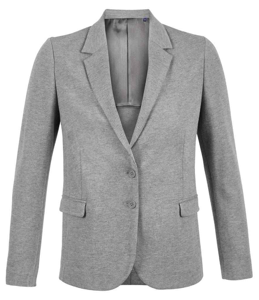 NEOBLU Ladies Marcel Piqué Blazer | Grey Marl