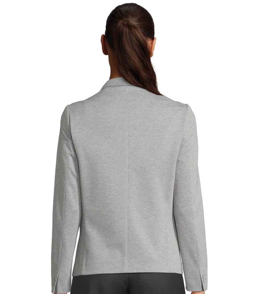 NEOBLU Ladies Marcel Piqué Blazer | Grey Marl