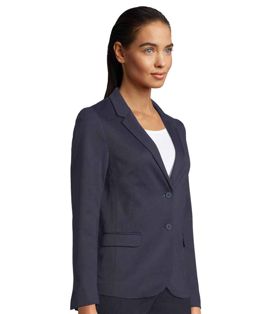 NEOBLU Ladies Marcel Piqué Blazer | Night Blue