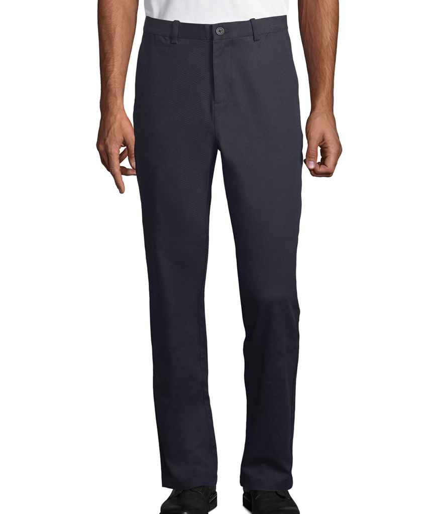 NEOBLU Gustave Chino Trousers | Deep Black
