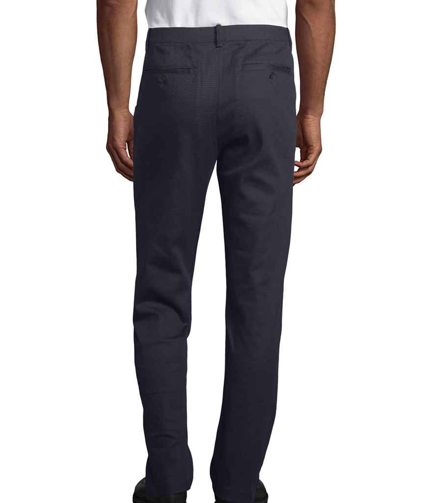 NEOBLU Gustave Chino Trousers | Deep Black