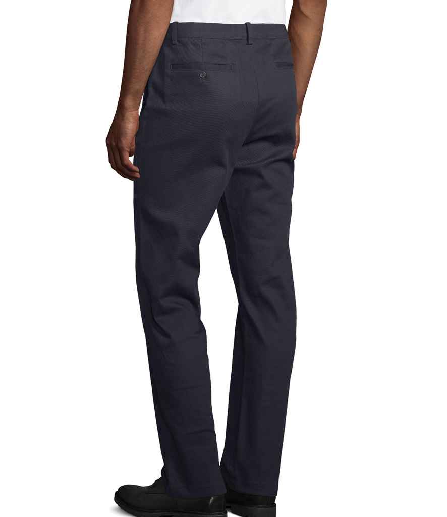 NEOBLU Gustave Chino Trousers | Deep Black