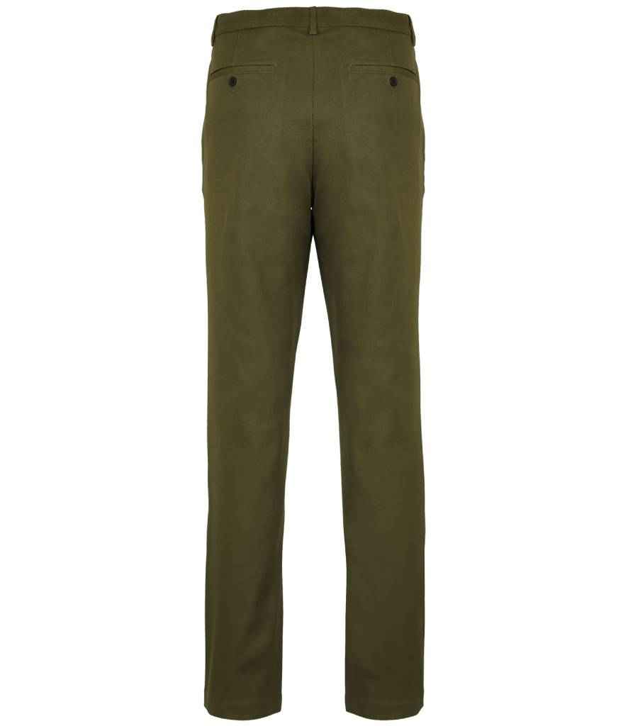 NEOBLU Gustave Chino Trousers | Deep Khaki