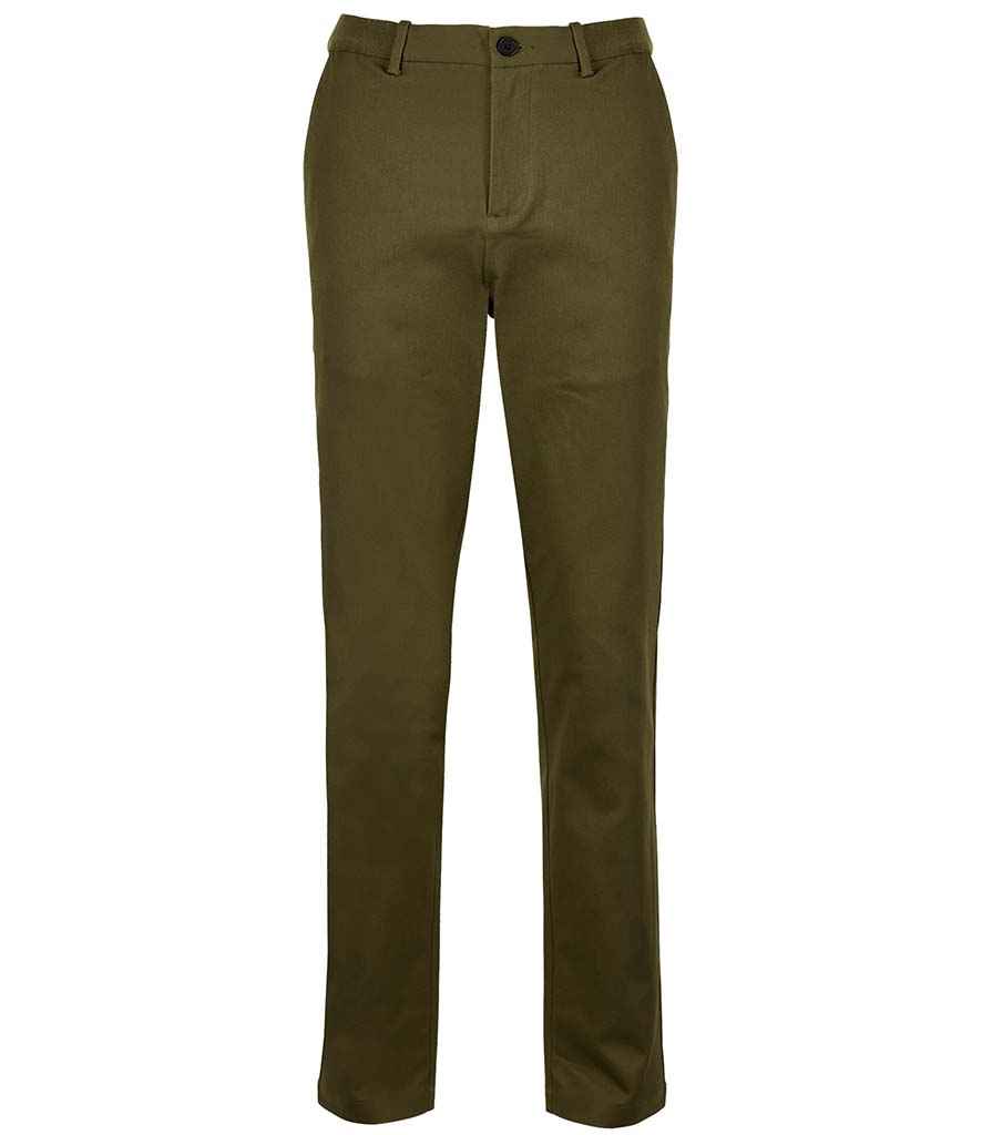 NEOBLU Gustave Chino Trousers | Deep Khaki