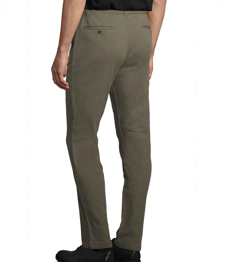 NEOBLU Gustave Chino Trousers | Deep Khaki