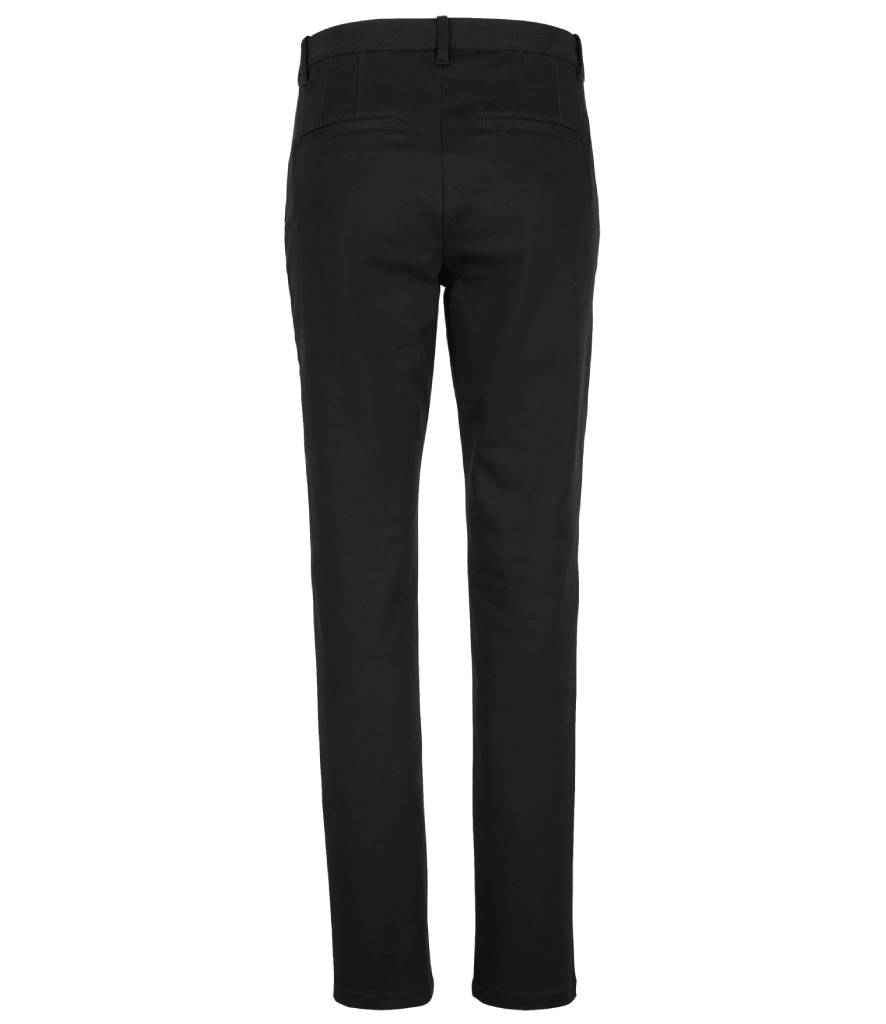 NEOBLU Ladies Gustave Chino Trousers | Deep Black