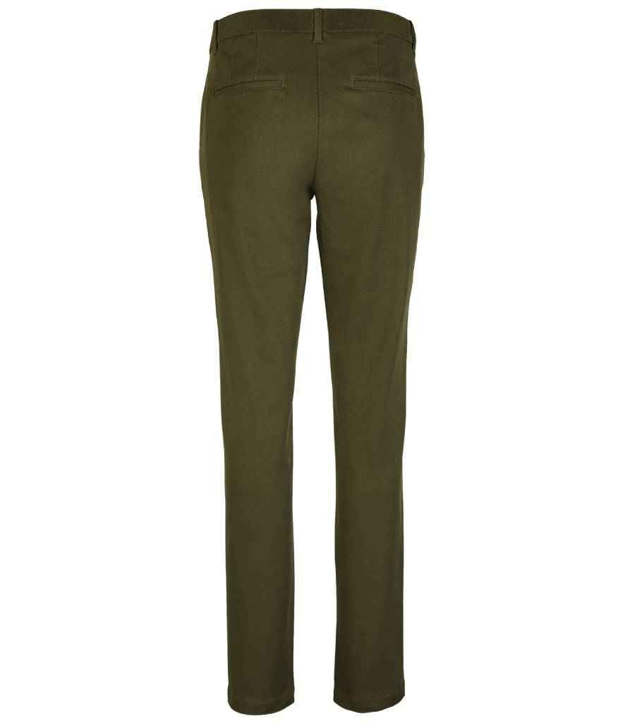 NEOBLU Ladies Gustave Chino Trousers | Deep Khaki