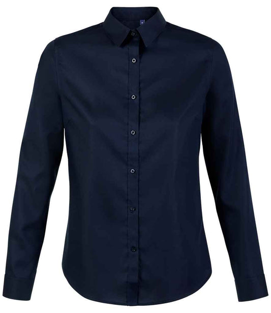 NEOBLU Ladies Blaise Long Sleeve Shirt | Night Blue
