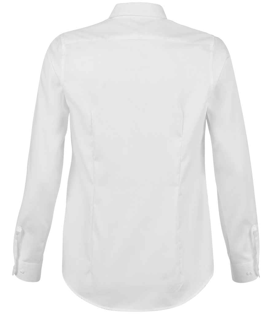 NEOBLU Ladies Blaise Long Sleeve Shirt | Optic White