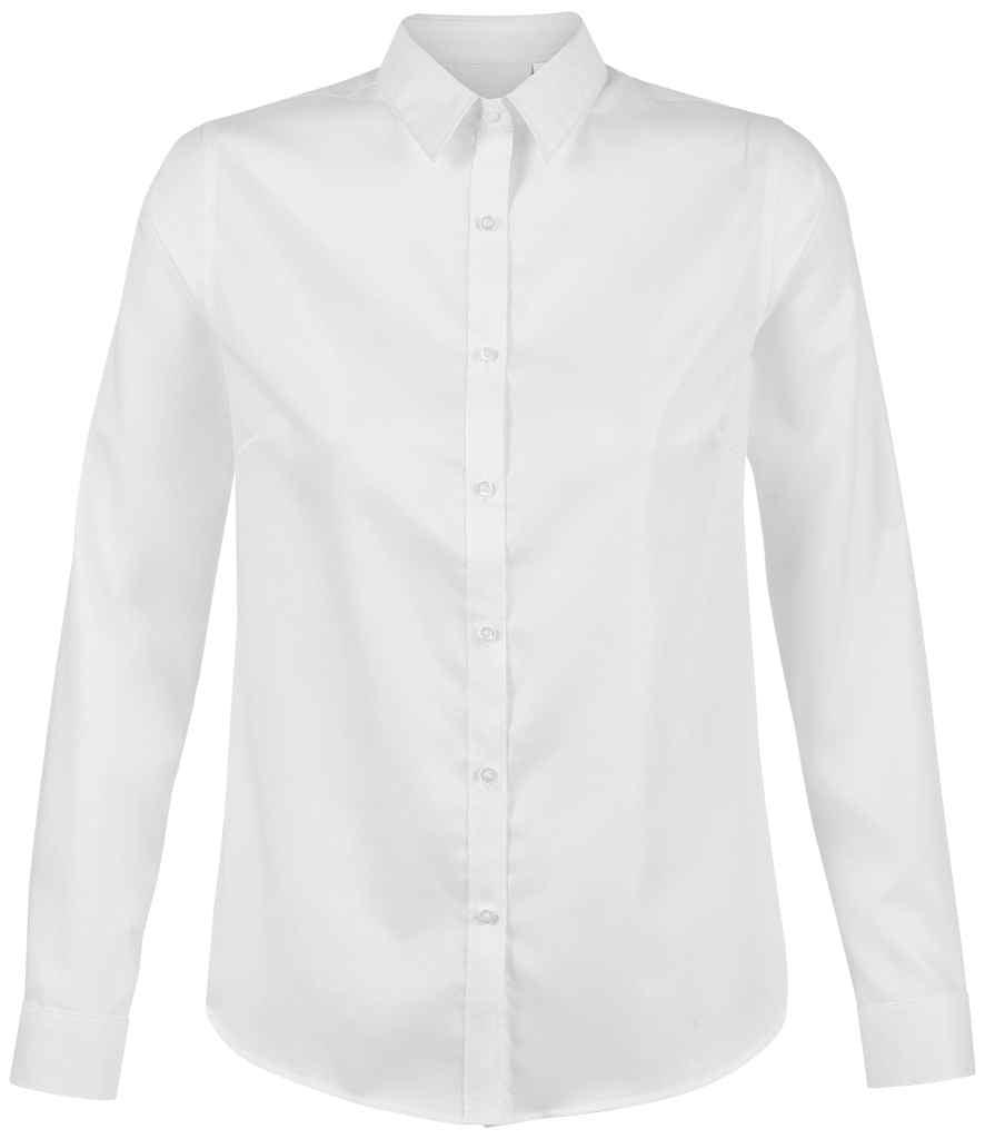 NEOBLU Ladies Blaise Long Sleeve Shirt | Optic White