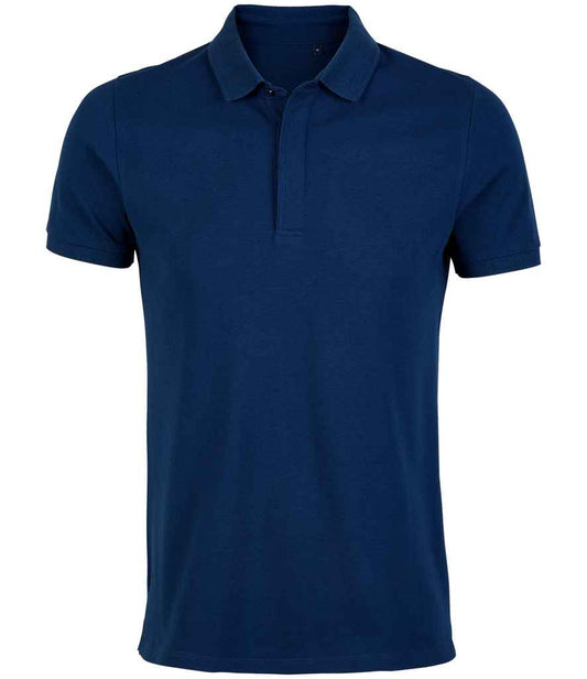 NEOBLU Owen Piqué Polo Shirt | Deep Blue