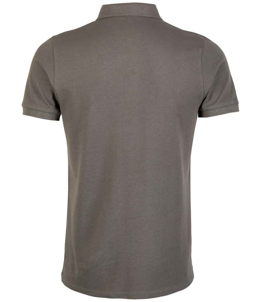 NEOBLU Owen Piqué Polo Shirt | Soft Grey