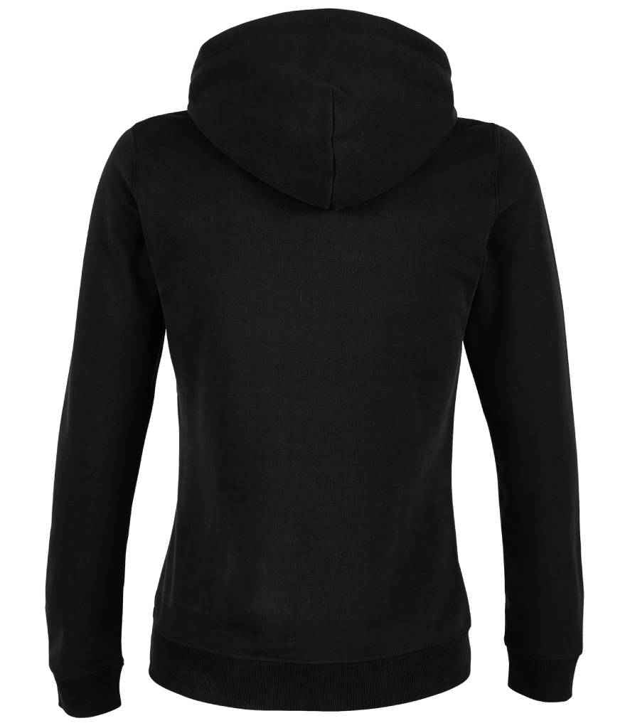 NEOBLU Ladies Nicholas French Terry Hoodie | Deep Black