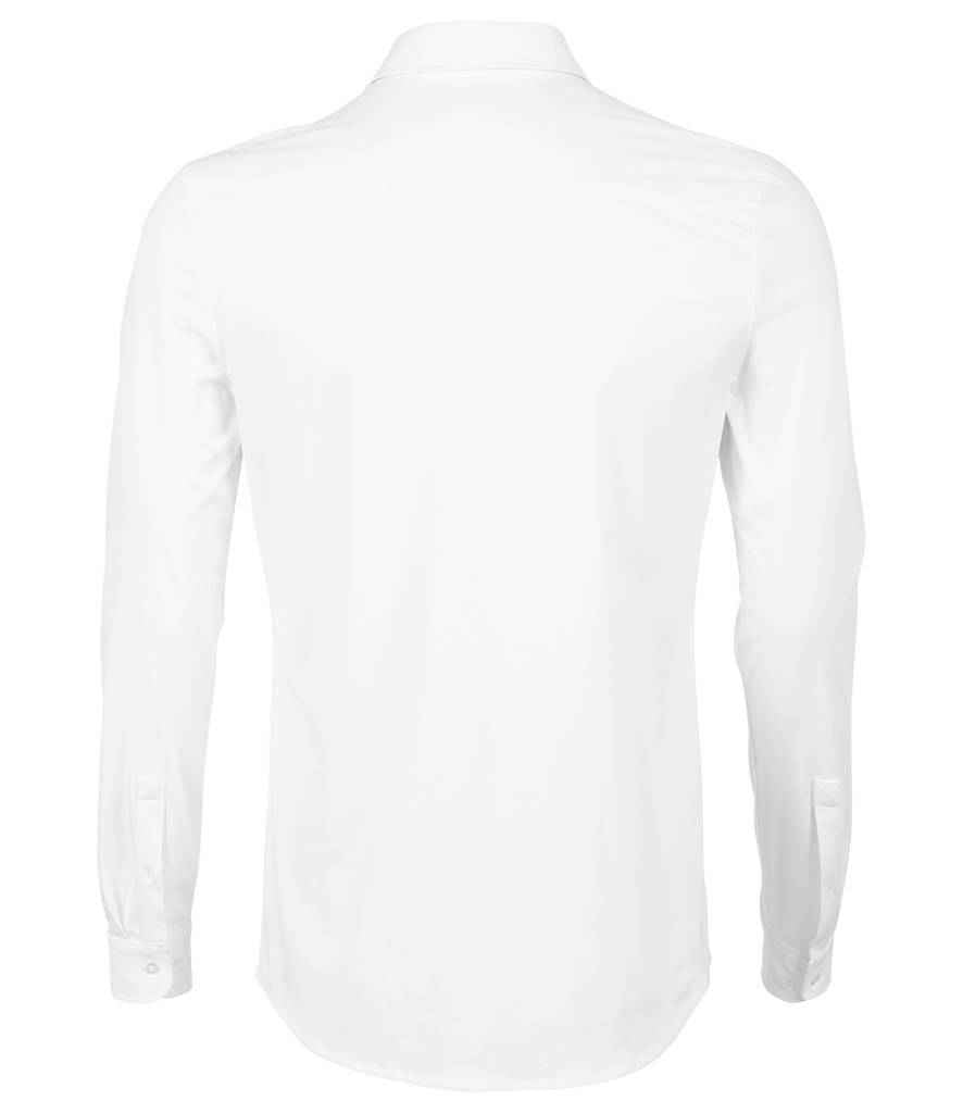 NEOBLU Balthazar Jersey Long Sleeve Shirt | Optic White