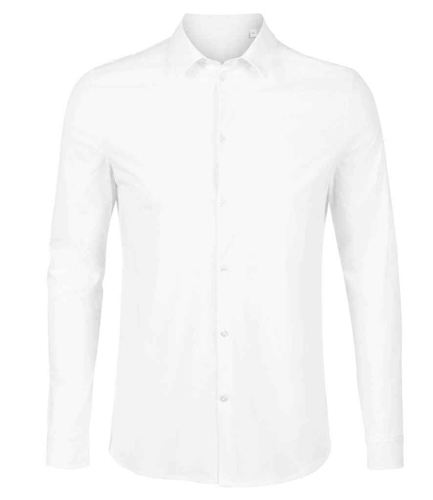 NEOBLU Balthazar Jersey Long Sleeve Shirt | Optic White