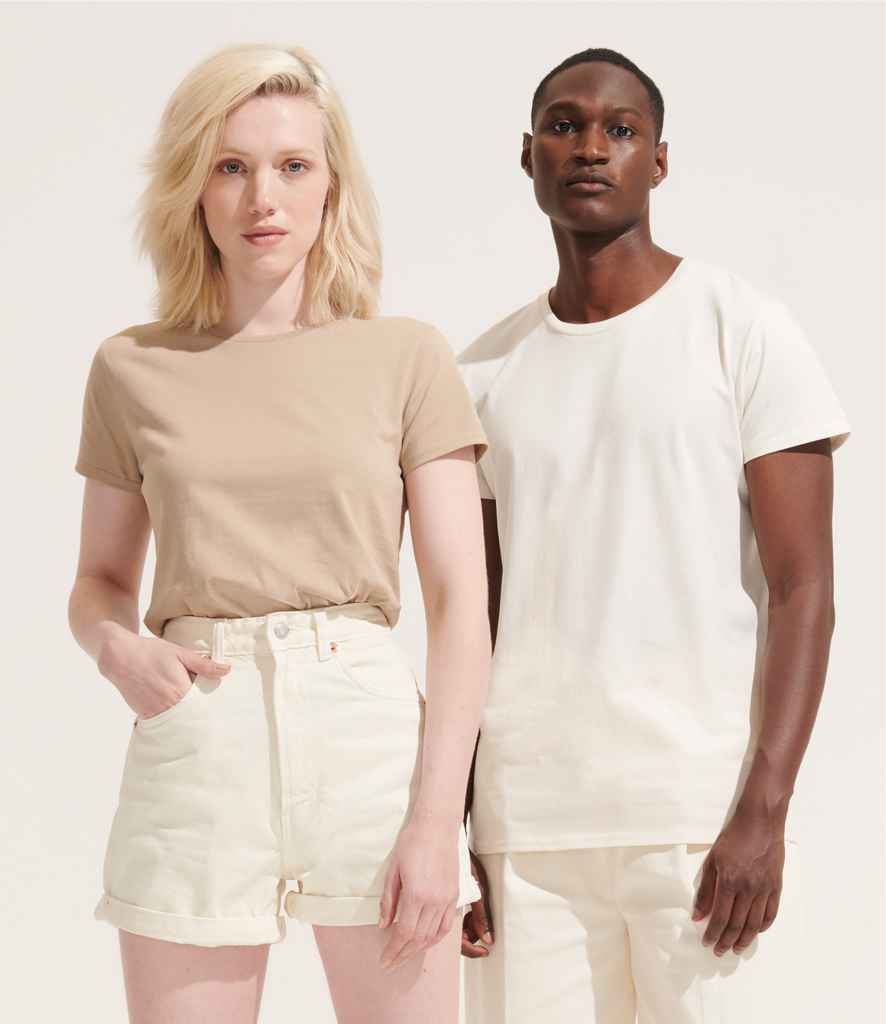 SOL'S Pioneer Organic T-Shirt | Off White